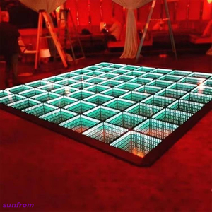 Pista de dança LED à prova d'água personalizável para eventos corporativos