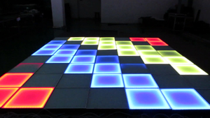 Evento portátil fácil instalar DJ Led Dance Floor Disco Stage Mat