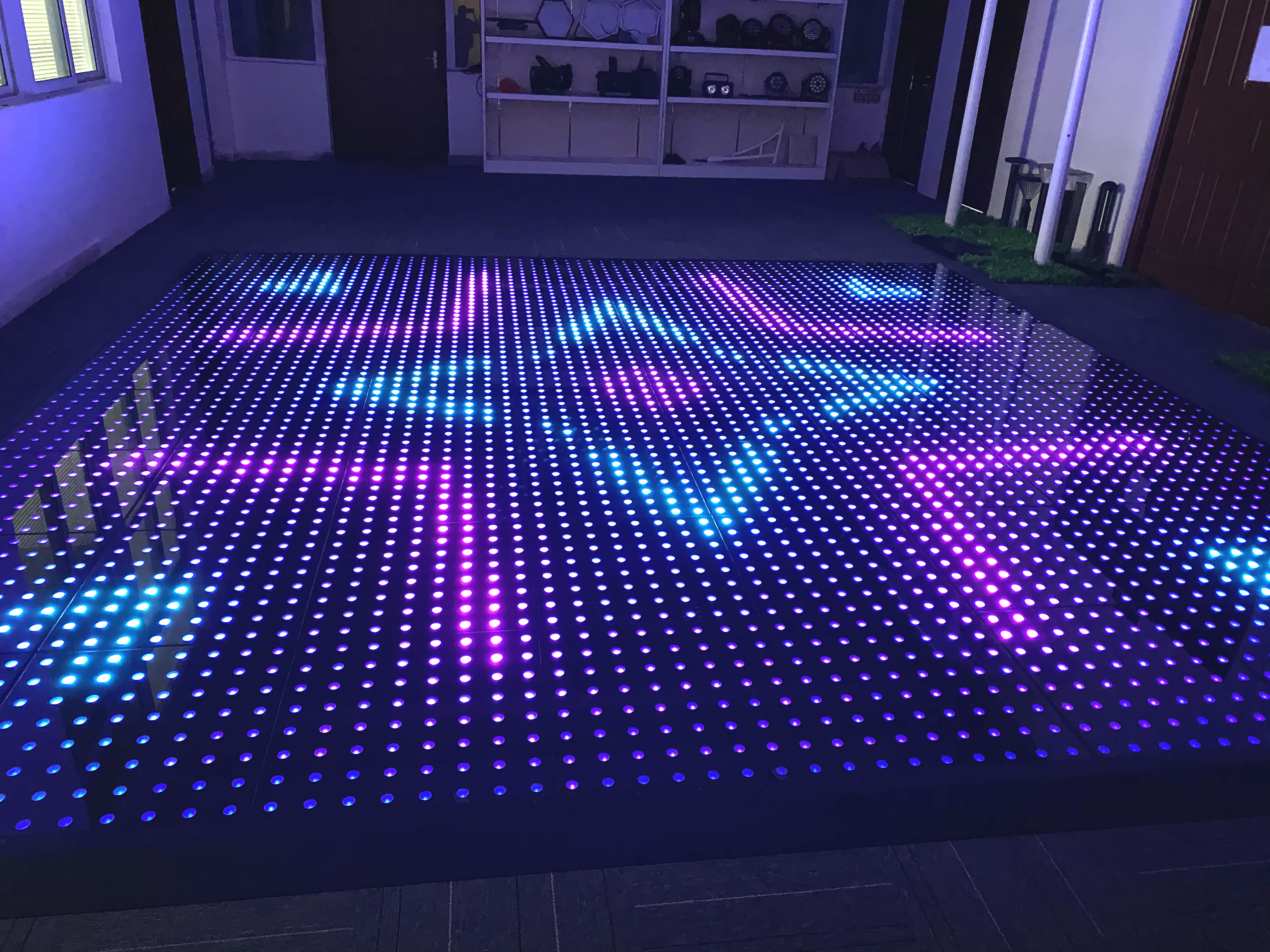 Piso Rgb à prova d'água Pixel Boate Led Dança Painel Piso Magnético 