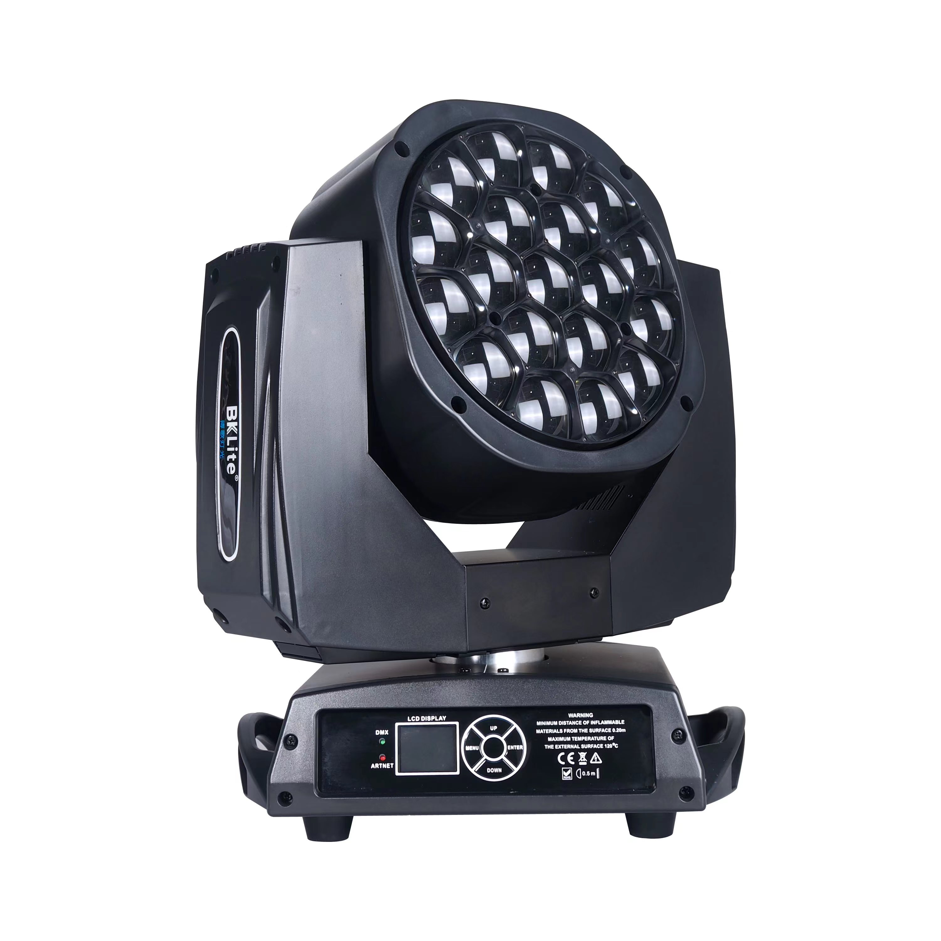 Palco à prova d'água 19X15W Zoom Led Rgbw Beam Big Bee Eye Moving Head Light Dj Par