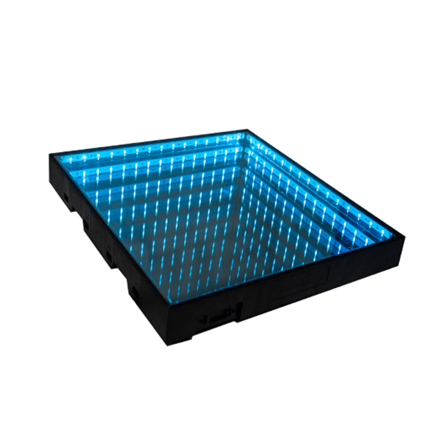 50X50 espelho com fio de alta qualidade 3D Rgb vidro LED pista de dança