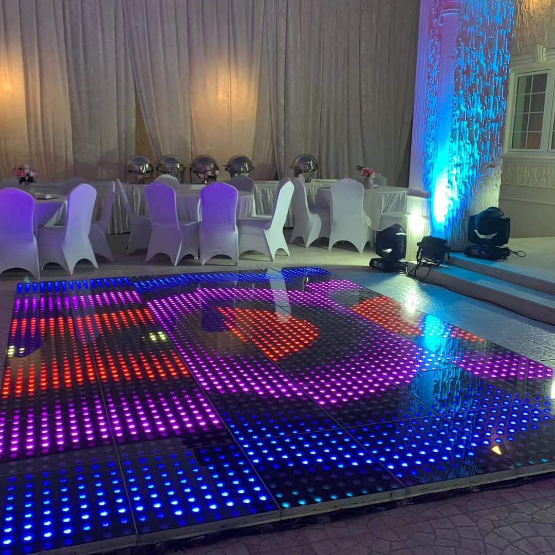 Decorações de casamento Ilumine os preços da pista de dança portátil portátil